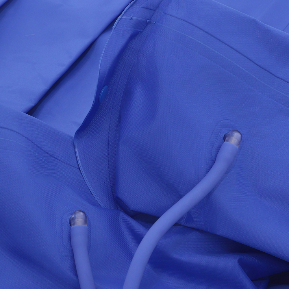 Противопролежневый матрас Med-Mos DL02-I (синий) с чехлом наматрасником (высота 11 см)