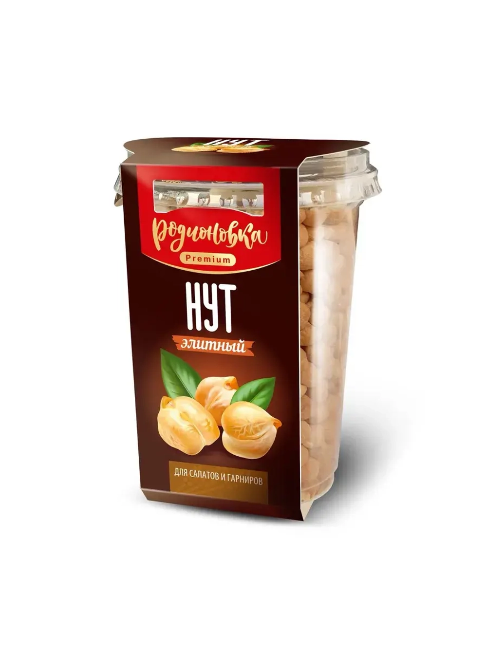 Крупа Нут в стакане 375 гр ТМ Родионовка