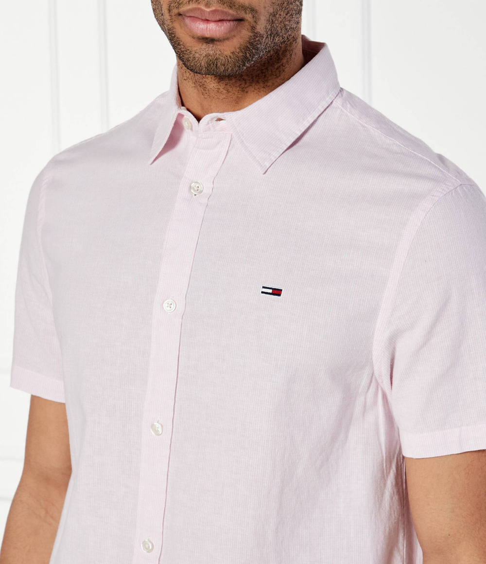 Рубашка Tommy Jeans - розовый(DM0DM20894)