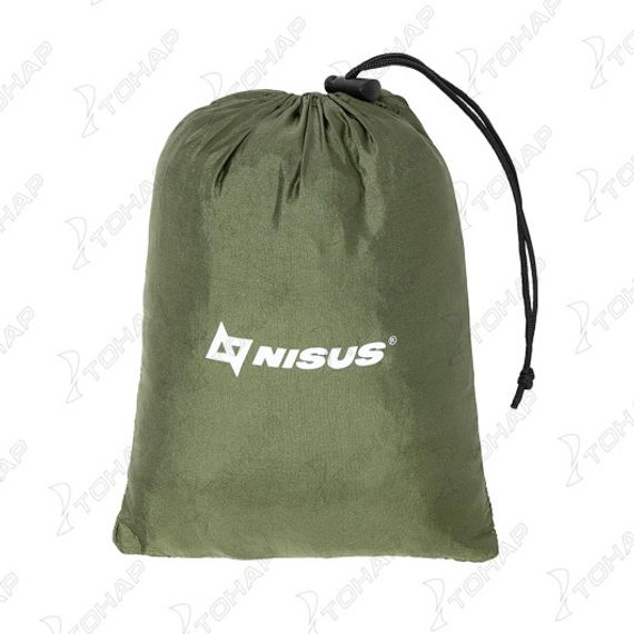 Гамак без планок 140х260см с москитной сеткой нейлон 210T (N-MH-G) NISUS