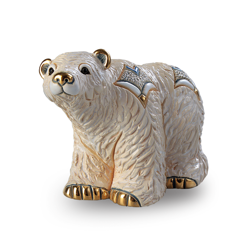 De Rosa Rinconada Статуэтка керамическая Полярный медведь