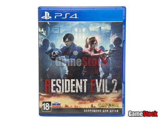 PS4 Resident Evil 2 Б/У CUSA-09171 (Русские субтитры)