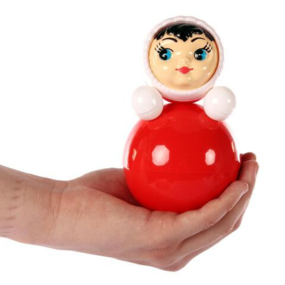 Муз. игрушка Неваляшка (в худ. упакет) 6С-001 15см