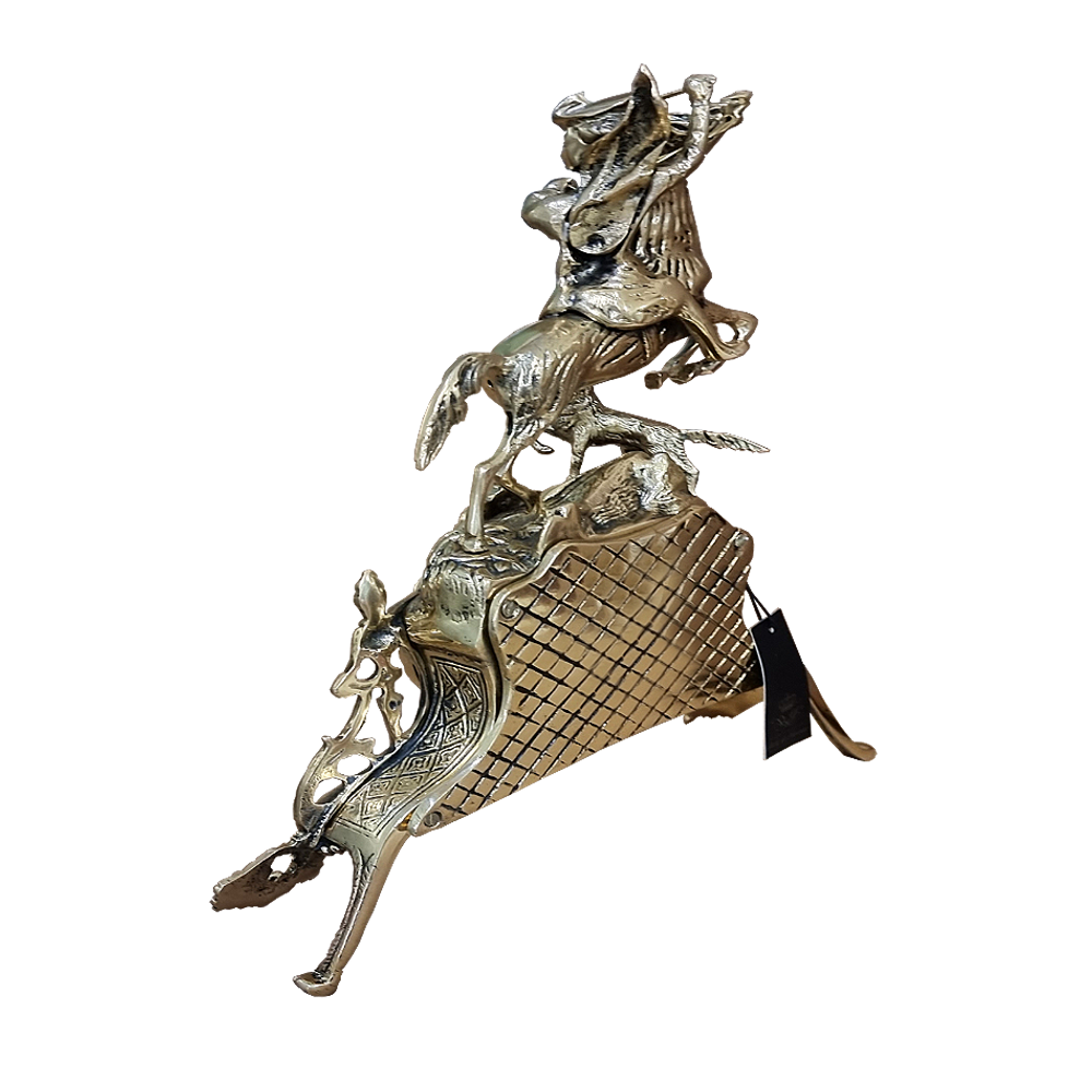 Bello De Bronze Часы ''Лисица'' каминные бронзовые