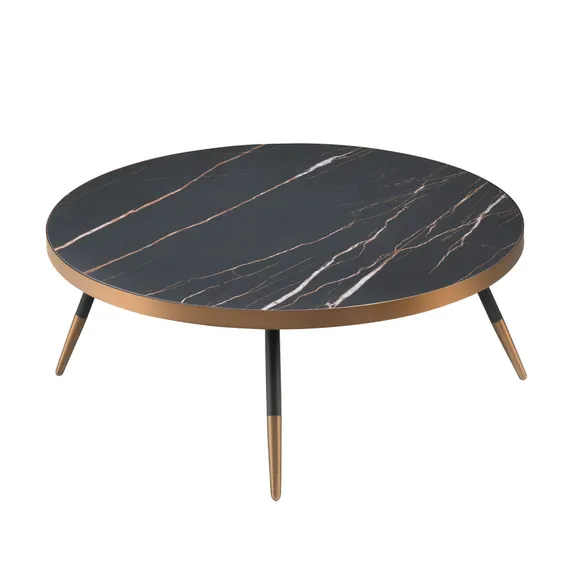 Журнальный столик Angel Cerda 2068, Ø46 см, керамика