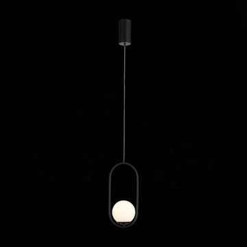 SL395.403.01 Подвес ST-Luce Черный/Белый LED 1*8W 4000K DONOLO