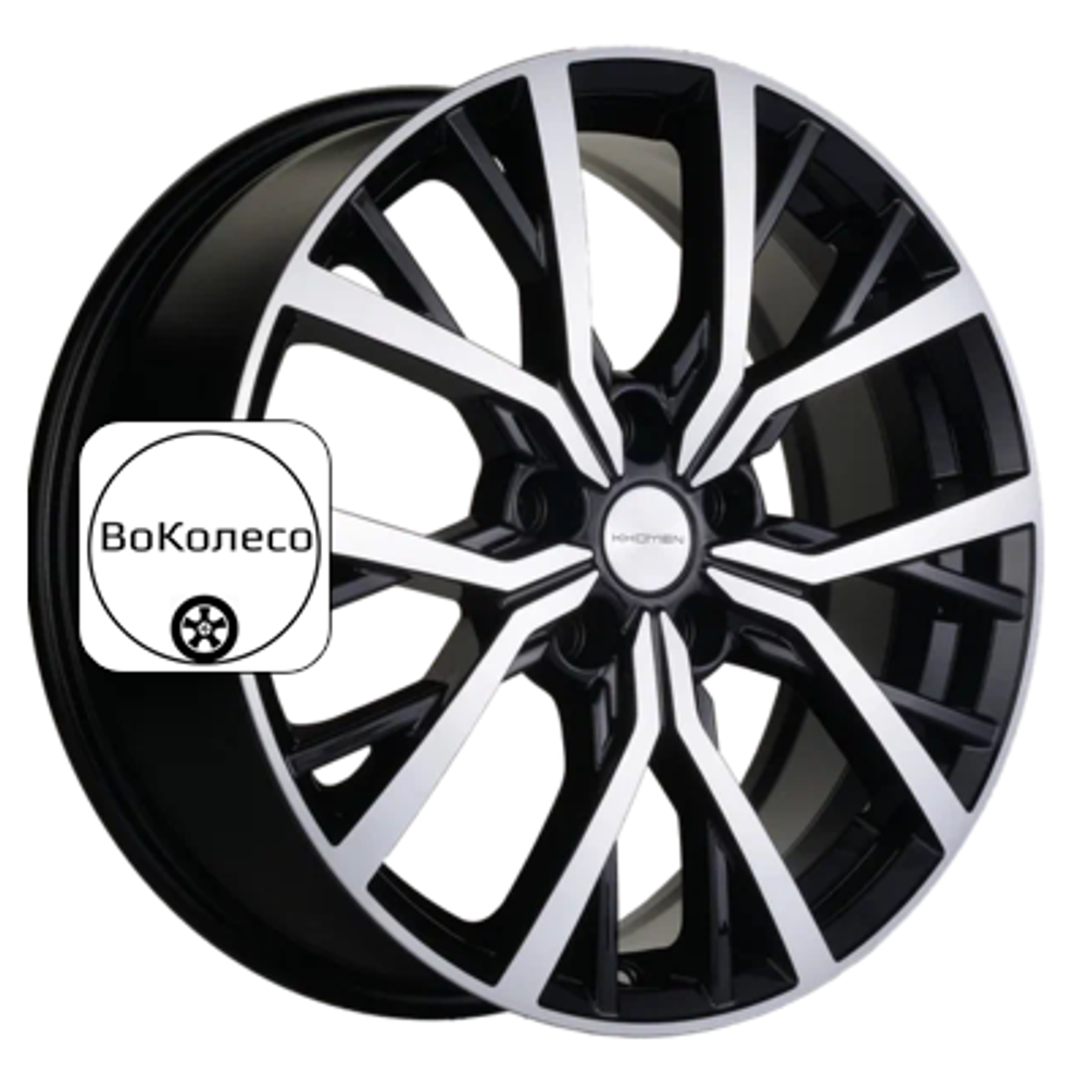 7x18/5x108 ET36 D65,1 KHW1806 (Exeed TXL) Black-FP Khomen Wheels