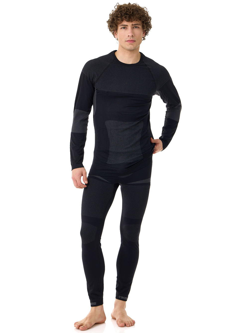 Комплект термобелья Viking Dante (Black/Grey)