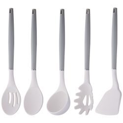 НАБОР AGNESS ИЗ 12ПР: 5 НОЖЕЙ,ДОСКА,ПОДСТАВКА,ПОЛОВНИК,ЛОЖКА,ЛОПАТКА,ШУМОВКА,ЛОЖКА ДЛЯ СПАГЕТТИ