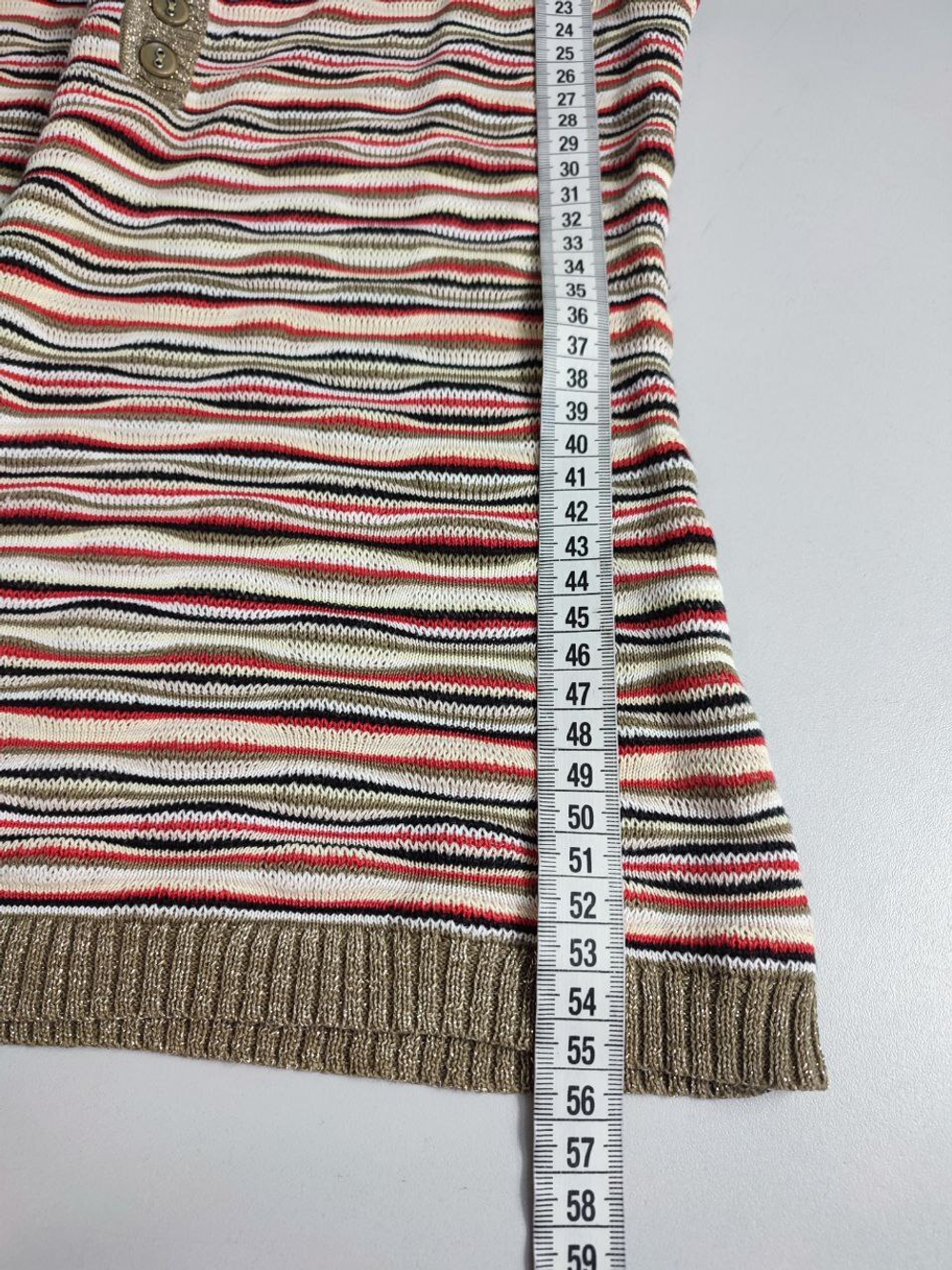 Топ Fransa стильный с золотой ниткой 44 размер