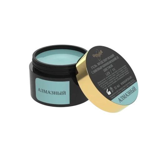 Гель моделирующий самовыравнивающийся цветной Алмазный 15мл