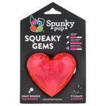Spunky Pup, Squeaky Gems, сердечко, 1 шт.