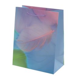 GAEM Пакет подарочный S (бумага 210г/м2, блок микс 12шт), L18 W10 H23 см, 4в.