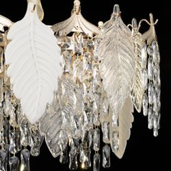 Citilux Darby CL309272 Люстра хрустальная подвесная Золото