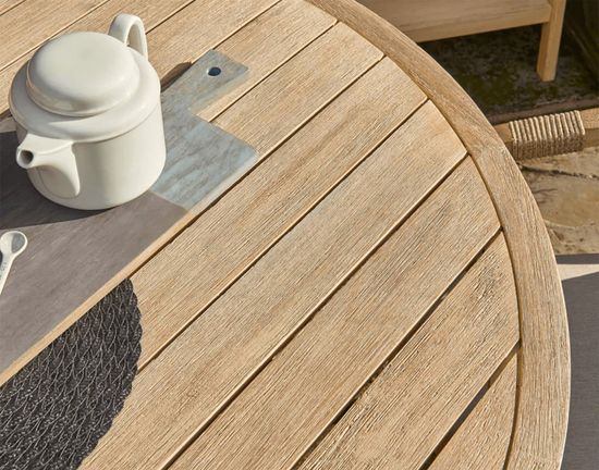 Стол деревянный обеденный Rimini Ø150