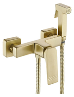 23020-S Смеситель для душа с гиг. лейкой (Мат. Золото) HANSEN  (10/1шт)