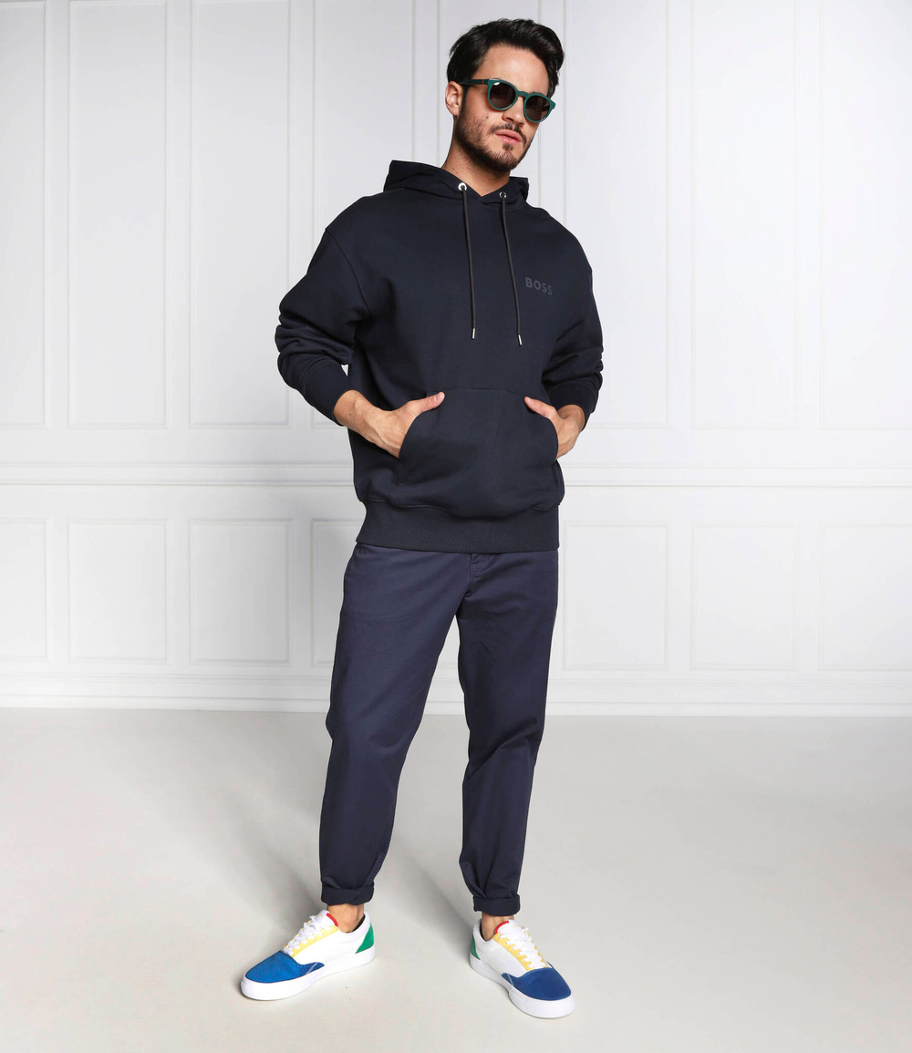 Худи sullivan 04 BOSS BLACK - темно-синий(50472985)