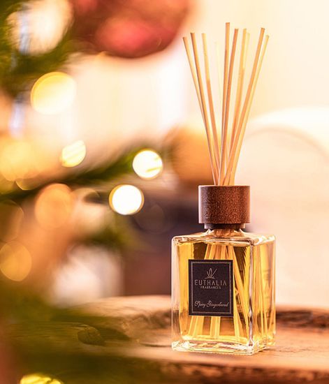 Spicy Gingerbread, ароматический диффузор с палочками, Euthalia Fragrances
