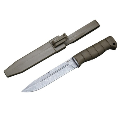 Нож кузница Семина Тигр, ст.95х18 рук. Elastron, чехол пластик