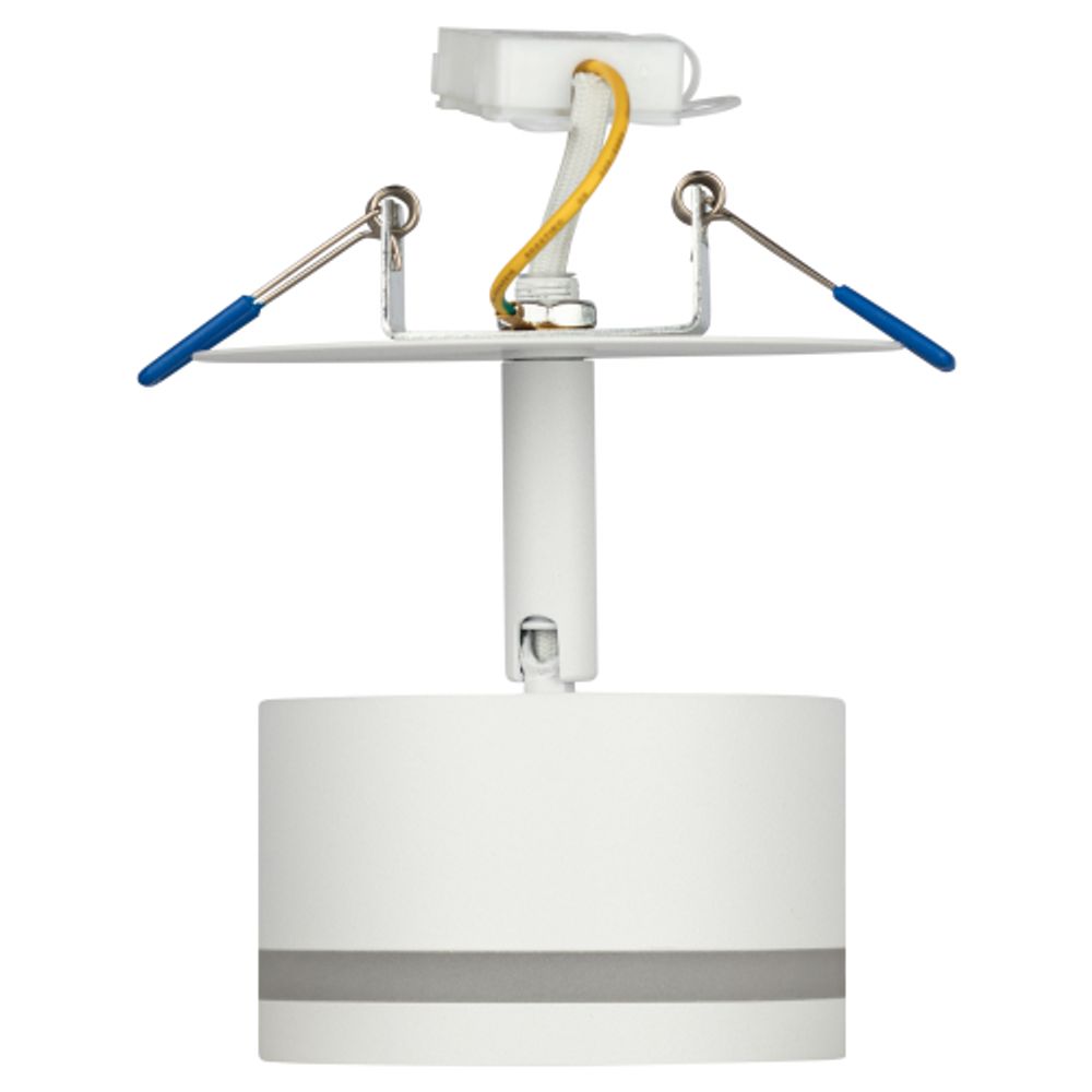 Светильник встраиваемый ЭРА DK114 WH под лампу GX53 поворотный белый | Встраиваемые светильники Для ламп GX53