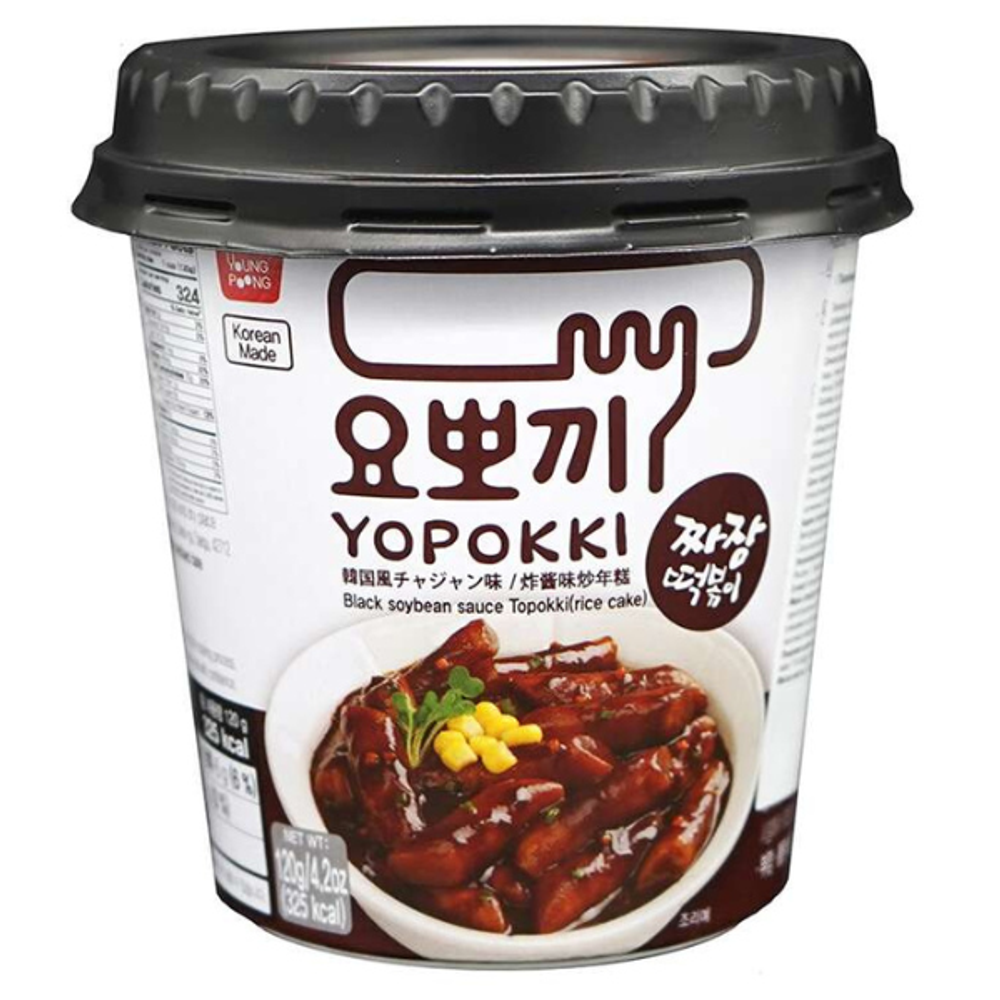 Токпокки (рисовые клецки) Yopokki с соусом чачжан, 120 гр
