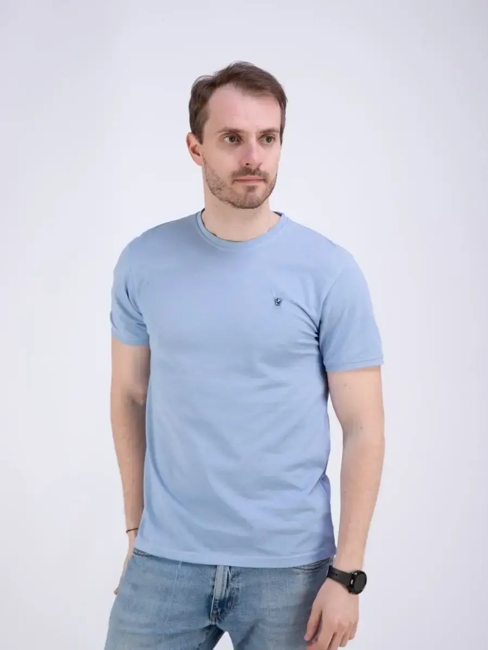 Футболка мужская Турция однотонная