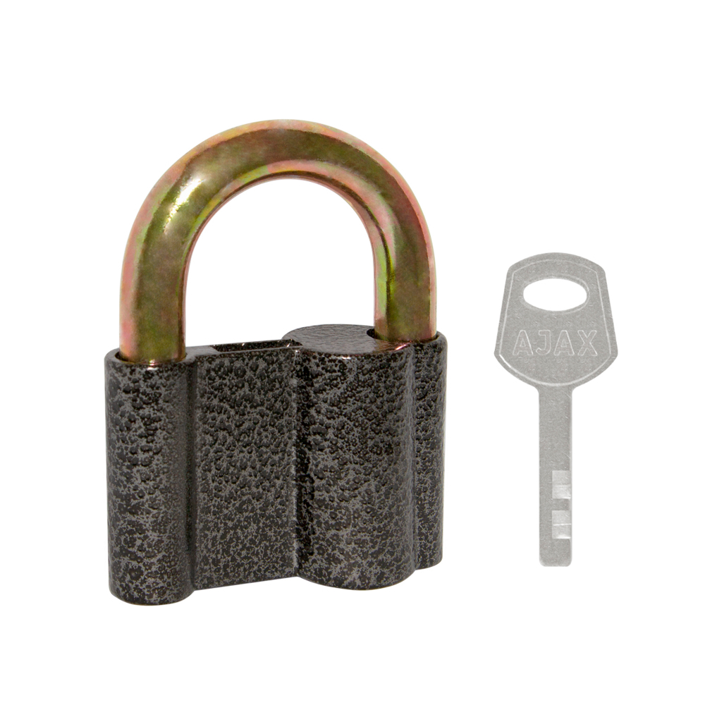 Замок навесной PD-4080 (PD-40-80) 3 fin key /коробка