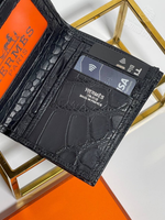 Кошелёк Hermes из кожи крокодила