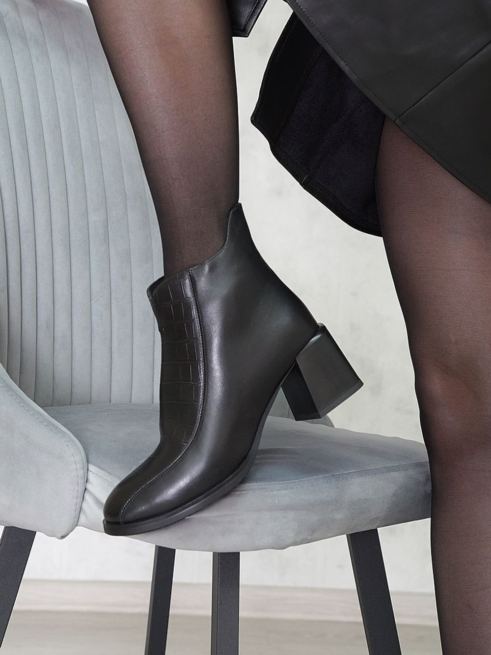 Полусапожки женские зимние