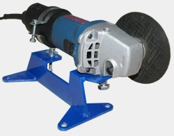 Стойка для УШМ стационарная. Диаметр до 150 мм. Мощность УШМ до 1.5 кВт