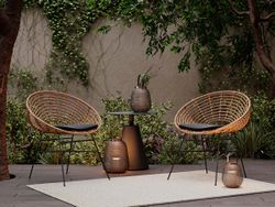 Стул Vetle Round, ротанг