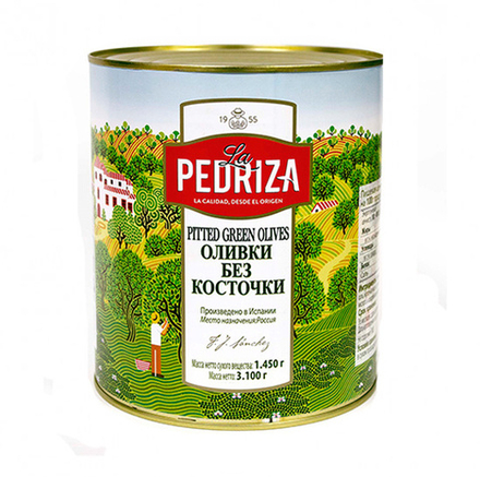 Оливки «La Pedriza» - 3,1 кг