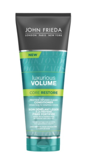 John Frieda Luxurious Volume CORE RESTORE Прозрачный кондиционер с протеином 250 мл