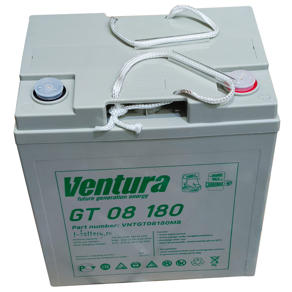 Тяговая аккумуляторная батарея Ventura GT 08 180 М8