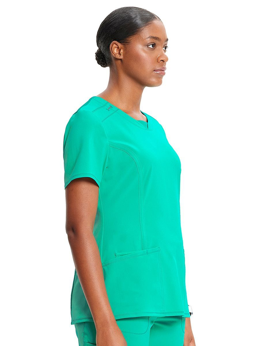 Топ медицинский женский Cherokee 2624A, красный, L