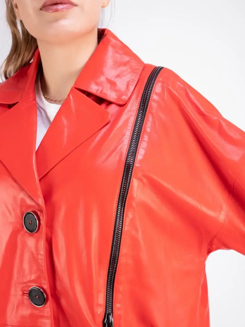 Куртка кожаная из натуральной кожи Турция