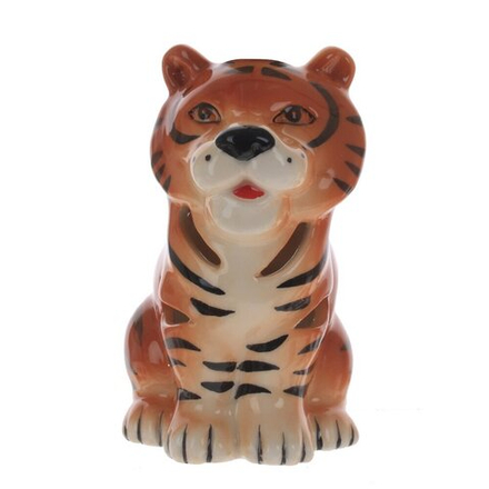 GAEM Фигурка декоративная "Тигр" с подсветкой, L5,5 W7,5 H9,5 см