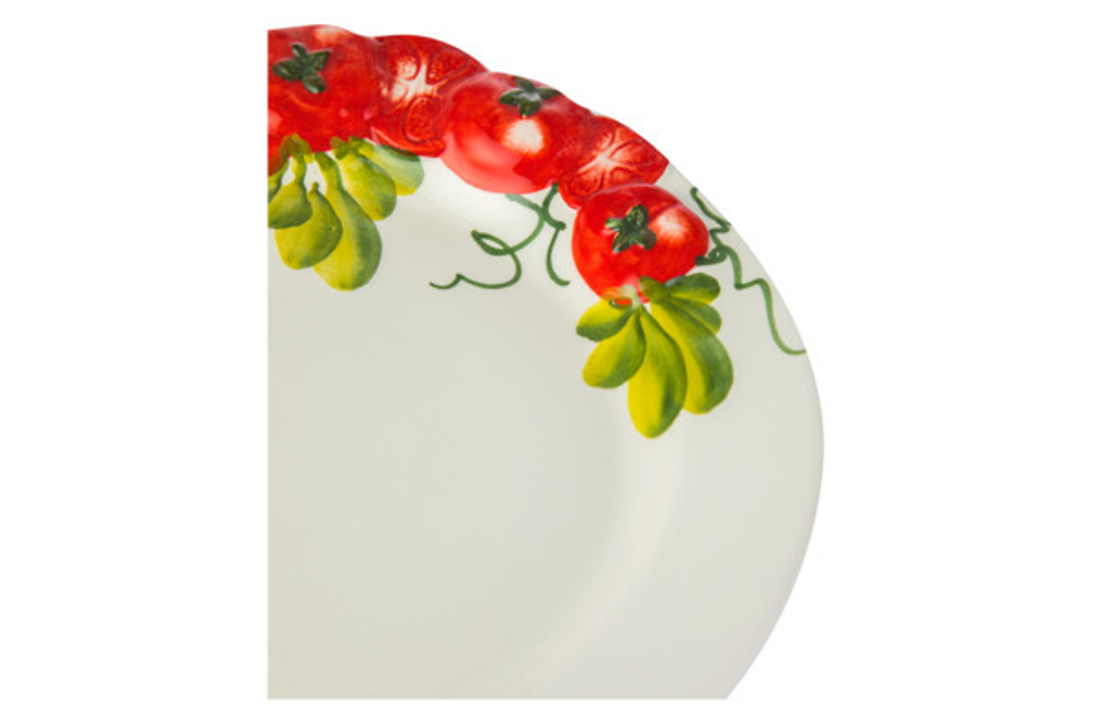 Тарелка обеденная 22см Edelweiss Томаты