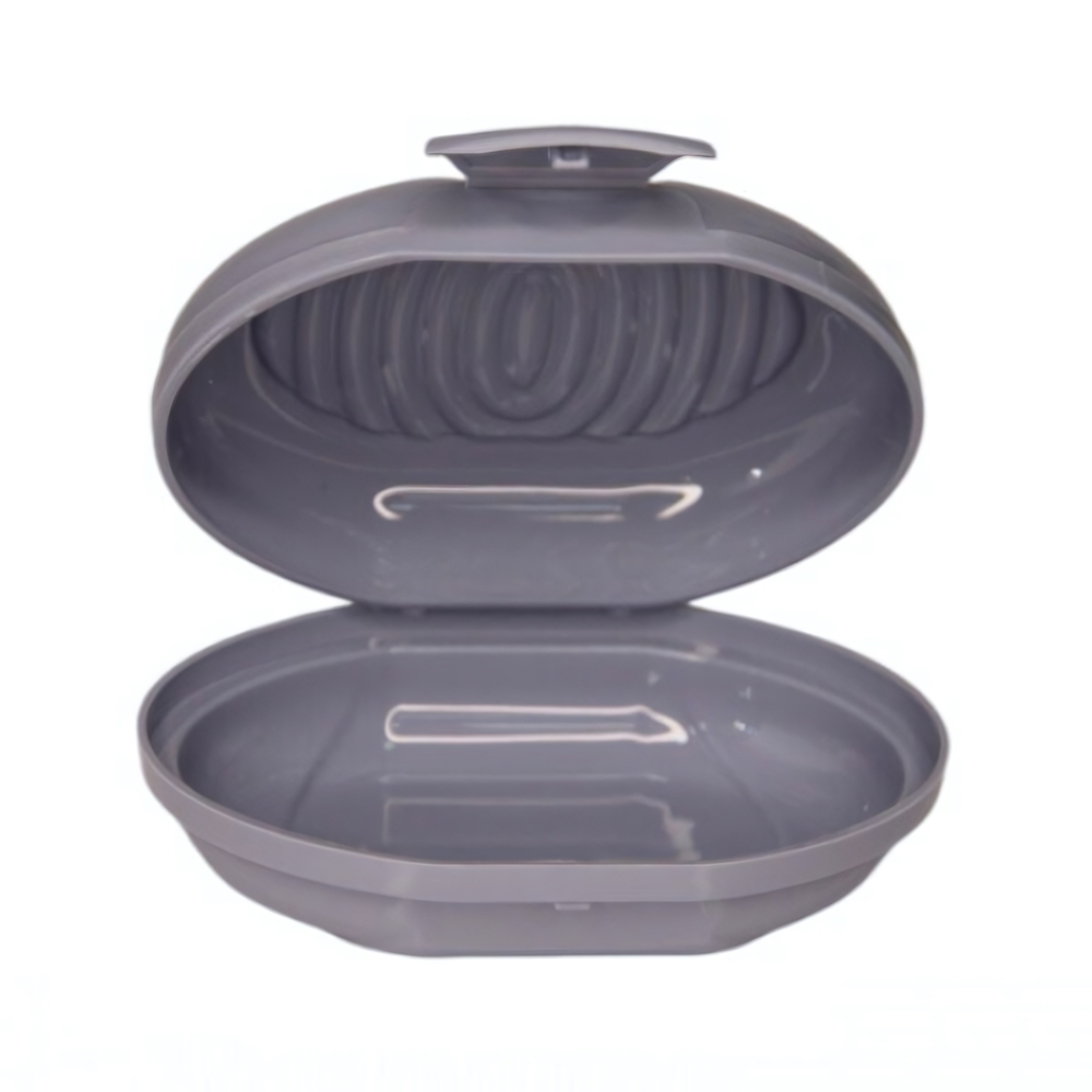 Мыльница дорожная с защелкой (цвет в ассортименте),