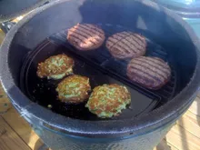 Сковорода-планча чугунная полукруглая для гриля Big Green Egg L