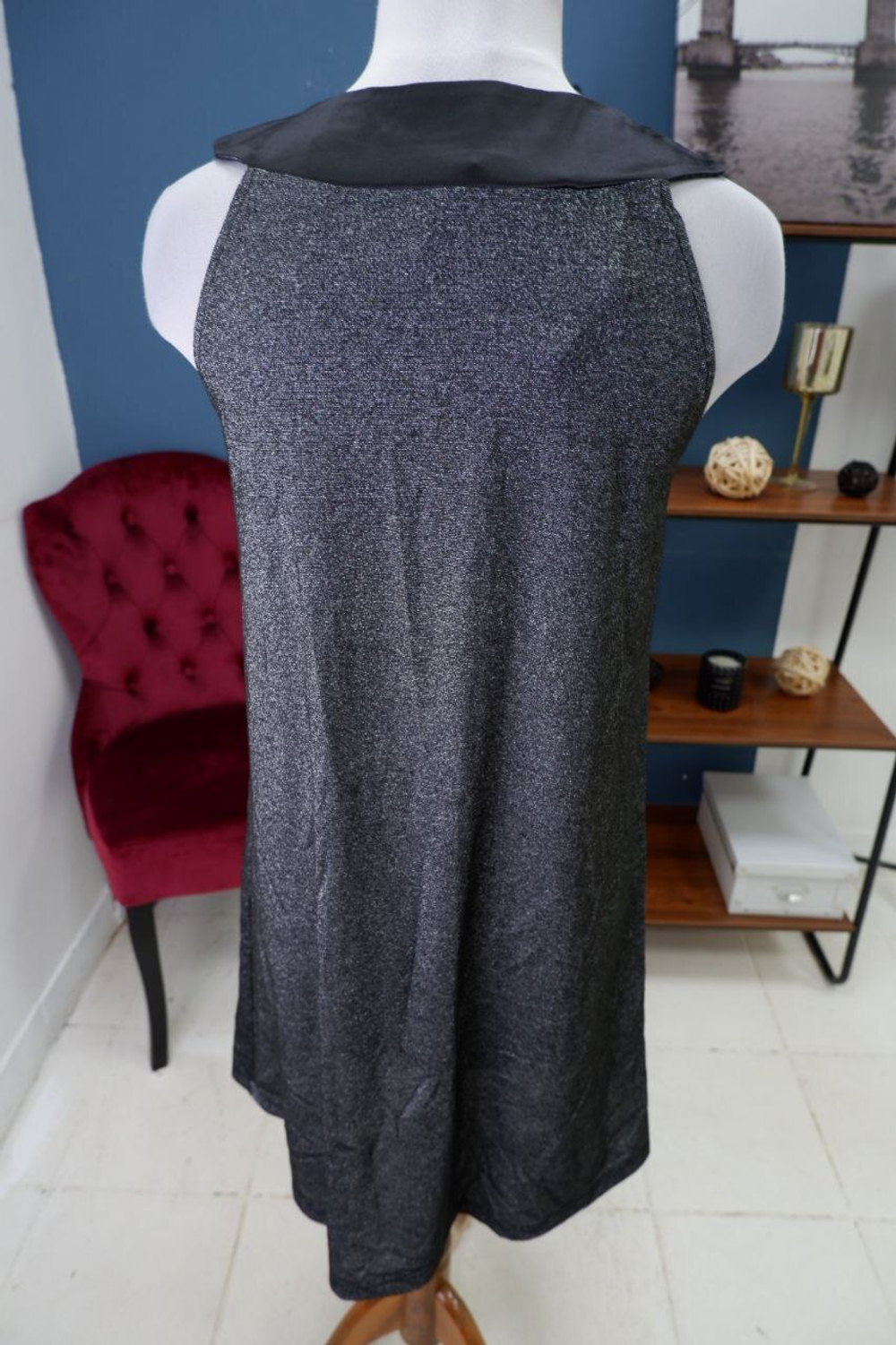 Платье Ириdа блестящее 48 размер