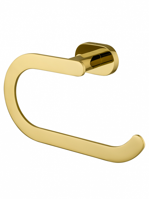 Кольцо для полотенец WONZON & WOGHAND FIRST, Глянцевое золото (WW-8413-LG)