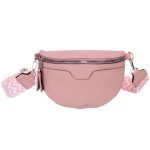 Сумка женская через плечо «ИМАНИ», цвет пудровый, три кармана, 24*19*7*5см (лейбл Ultramarine)