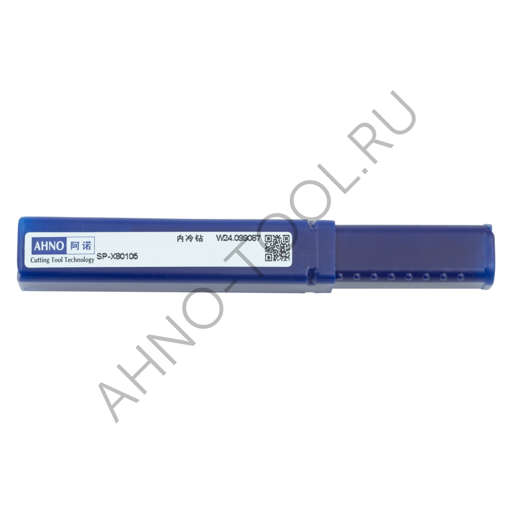 Сверло  6.0мм  твердосплавное 5D с подводом СОЖ. SP-X801050600 VHM AHNO по стали, чугуну, нерж. и жа