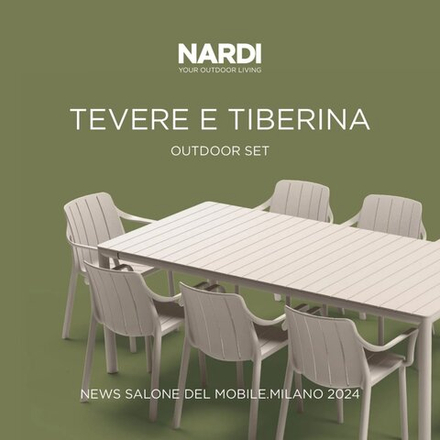 Кресло пластиковое Nardi Tiberina, бежевый