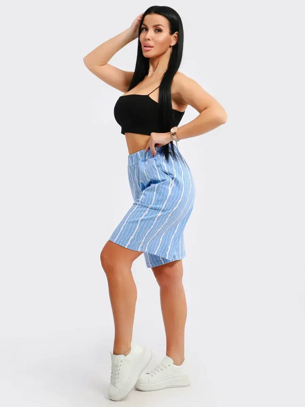 Шорты женские большие размеры