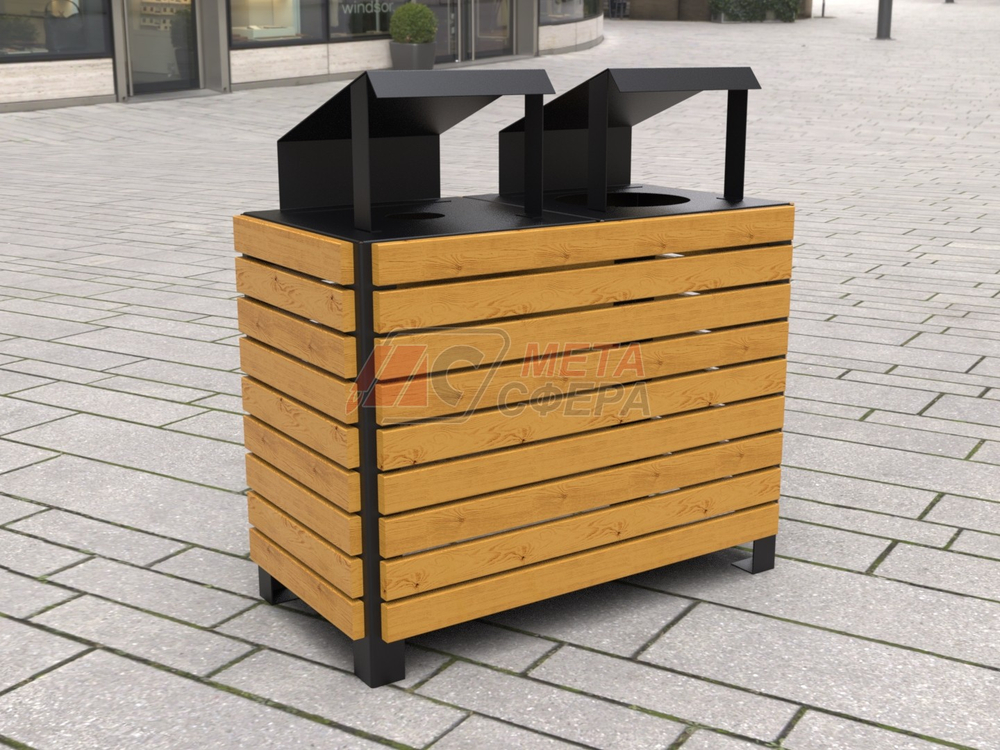 Урна Модерн для раздельного сбора мусора