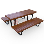 Стол уличный с лавками Rail Road 02