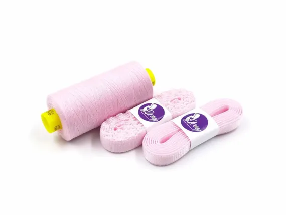 Розовый Бретель глянец 10 мм, Турция