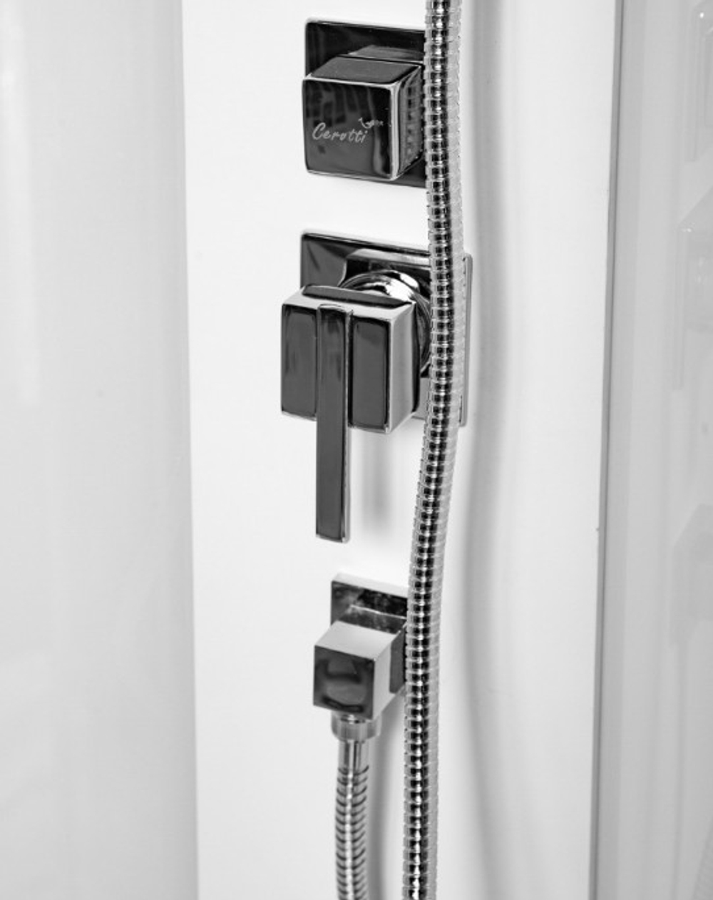 Душевая кабина Ceruttispa (ЧеруттиСпа) MiMi90T, с низким поддоном, 90x90x225